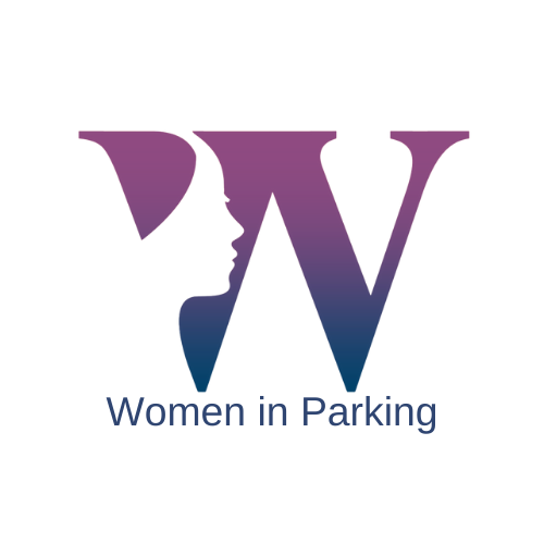 Women in Parking Transparant W text